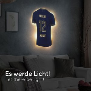 Schalke Trikotlampe Farbe Normal