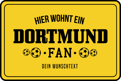 Dortmund Schild Farbe Normal / ohne Beleuchtung