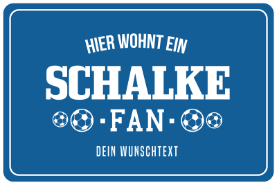 Schalke Schild