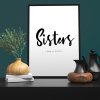 Sisters Mit Rahmenkontur M