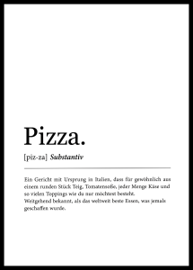 Definition Pizza Mit Rahmenkontur M