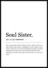 Definition Soul Sister Mit Rahmenkontur M
